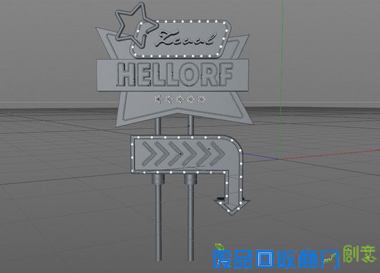 C4D+PS图片合成教程 by 站酷海洛创意
