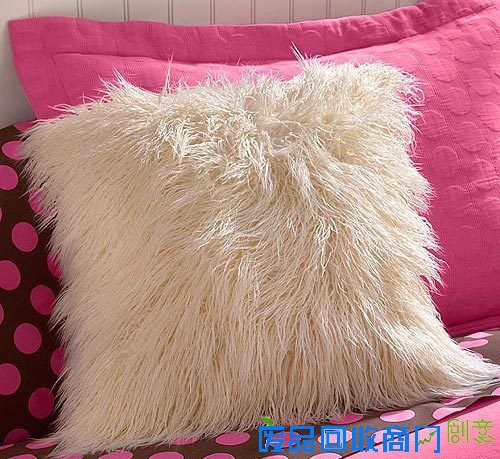 旧物大改造 多彩布艺抱枕DIY