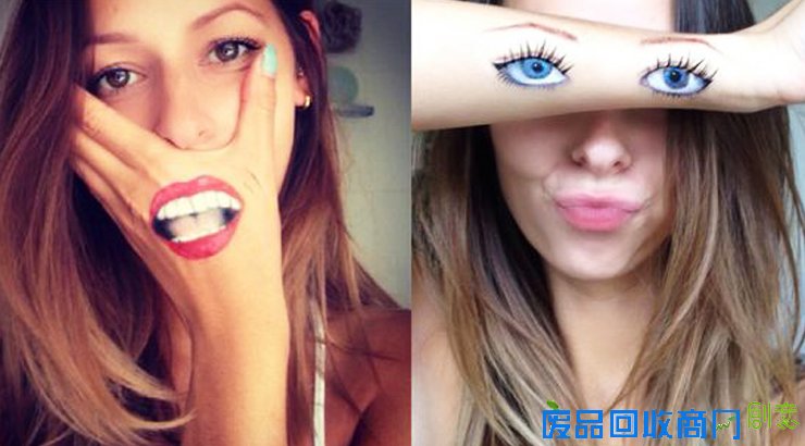 这位红遍ins的英国彩妆师 靠玩嘴唇涂鸦赚翻了