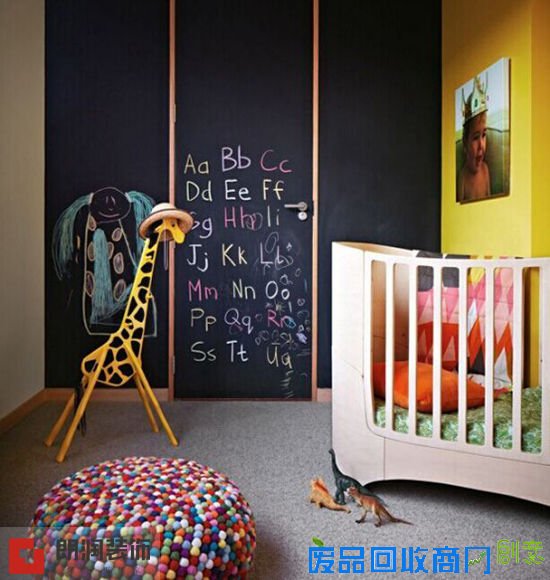 创意黑板墙,家居生活大变样