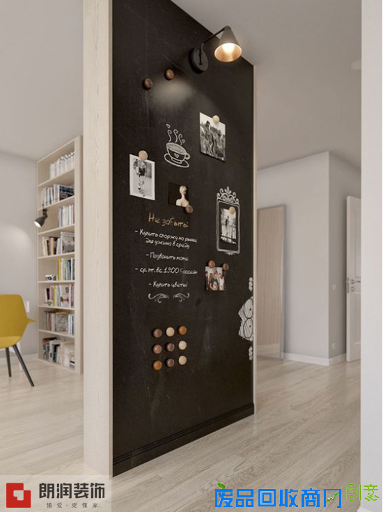 创意黑板墙,家居生活大变样