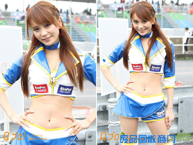 “赛车皇后”三城千咲 漂亮又会手语的知性美女