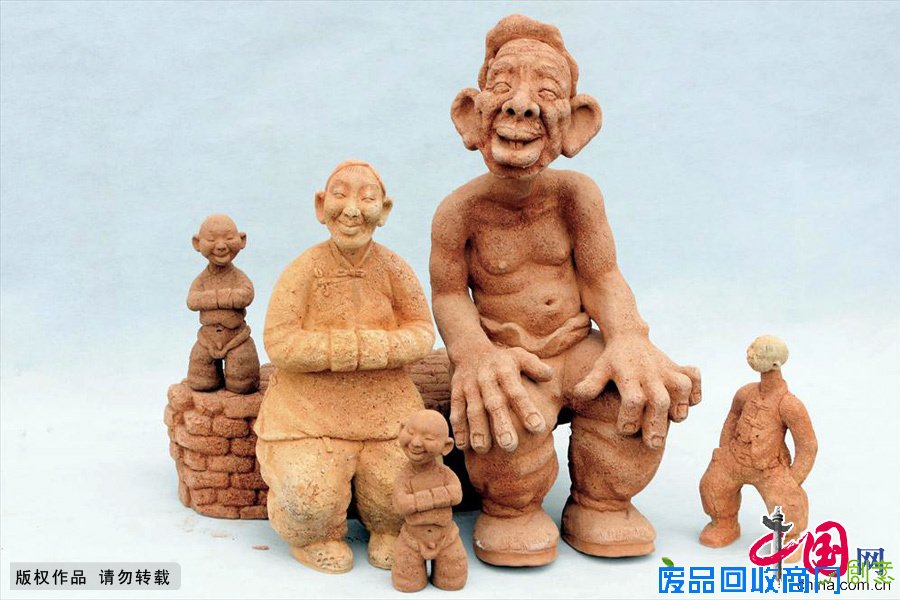 李延平部分泥塑作品。中国网图片库 史奎华/摄 李延平部分泥塑作品。中国网图片库 史奎华/摄