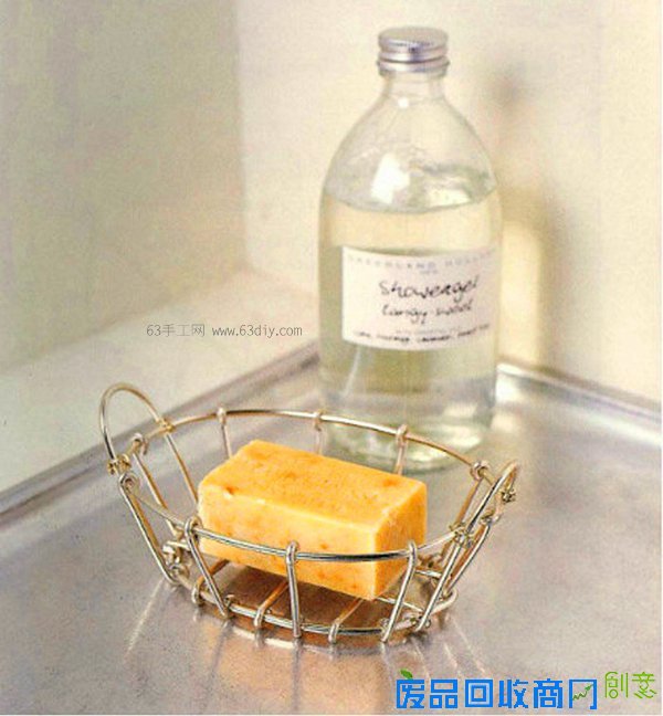 肥皂盒,自制肥皂盒,铁丝diy