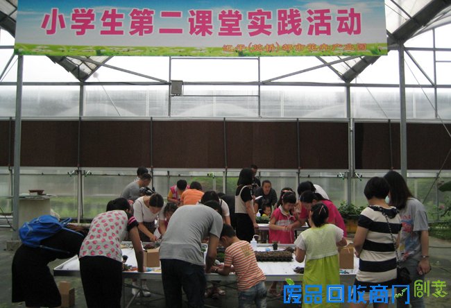 笕新社区 嗨玩一夏 亲子DIY迷你微型花园