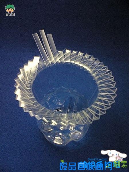 可乐瓶diy自制花瓶