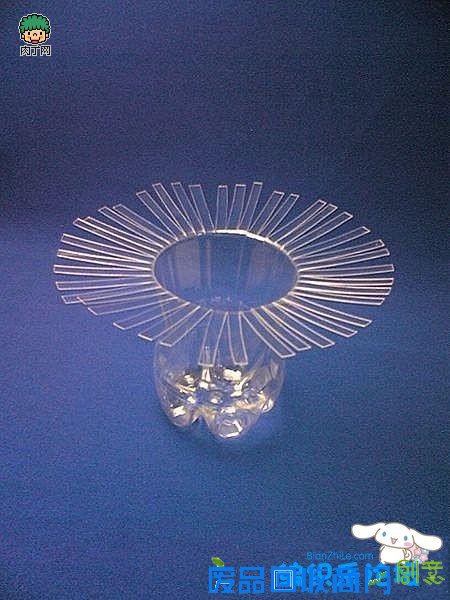 可乐瓶diy自制花瓶