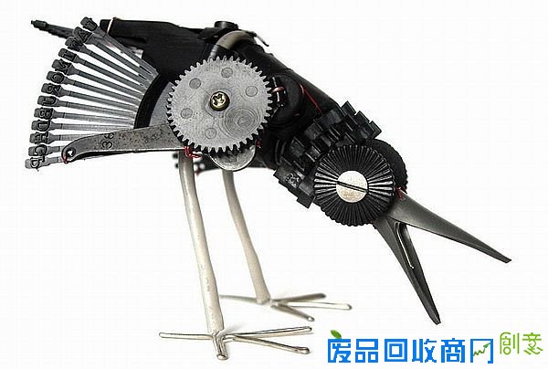 国外DIY高手利用废旧金属制作的手工工艺品