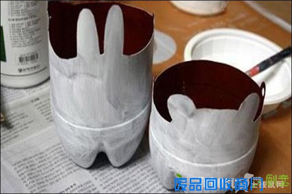 废物利用diy 创意手工制作 花器详解