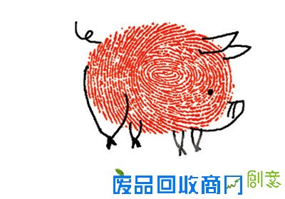 小学生手工：创意手指画