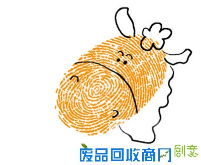 小学生手工：创意手指画