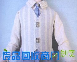 手工DIY布娃娃教程之男生马甲的做法