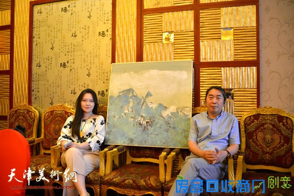 郝跃先与作品。