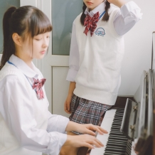 清纯学妹照片 清纯可爱姐妹花学生装写真照[11P]