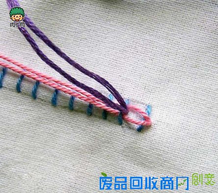 精美的手绣针法双面绣针法图解