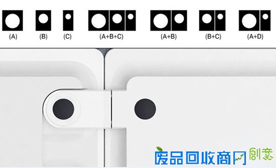 创意家居：可自由组合的电磁炉 像搭积木一样