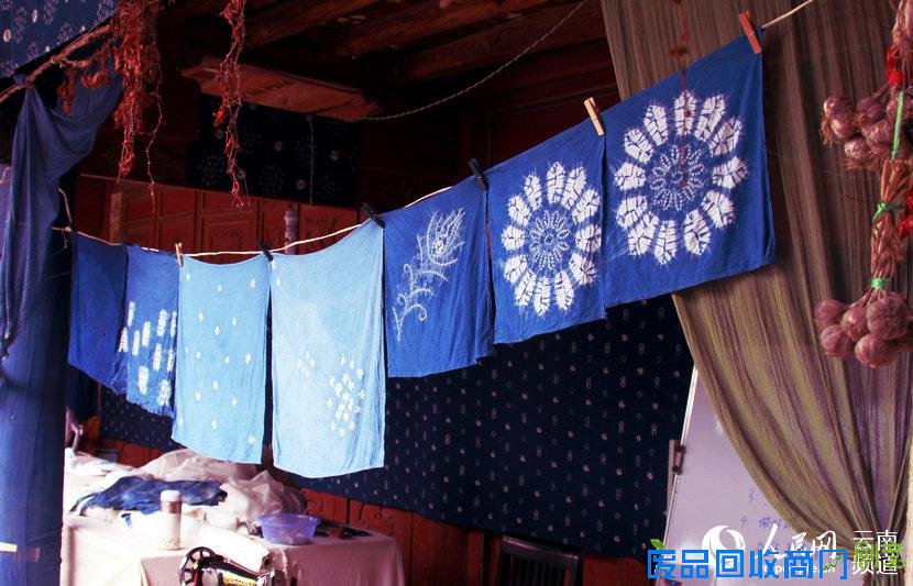 大理白族扎染:布艺“青出于蓝”