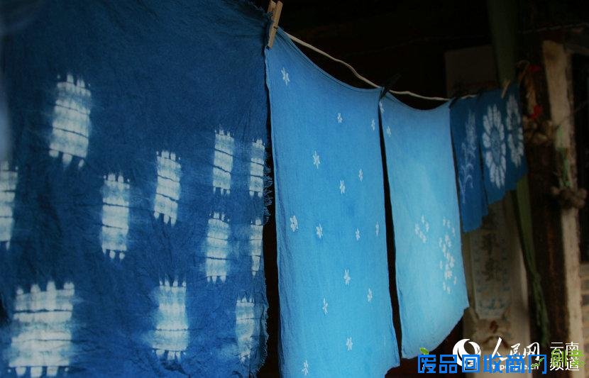 大理白族扎染:布艺“青出于蓝”