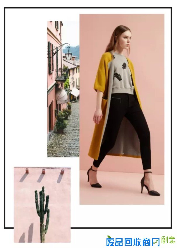 蓝色倾情LESIES女装2016秋季新品 趣味手势图案