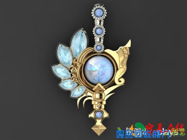 LOL进军首饰界：玩家设计娜美项坠