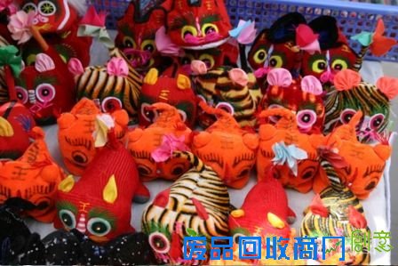 陕西民间工艺品布老虎(组图)