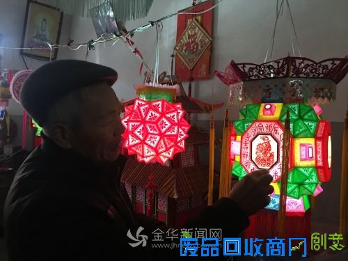 义乌百子灯流光溢彩 600年手艺要传承