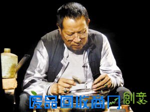 金永才钻研錾刻工艺