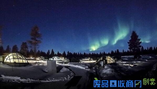 芬兰创意玻璃屋酒店 坐落雪中浪漫赏极光（组图） 
