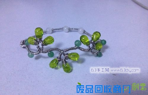 古风手镯金属丝绕线教程12