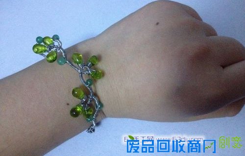 古风手镯金属丝绕线教程11