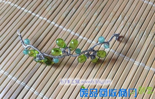 古风手镯金属丝绕线教程9