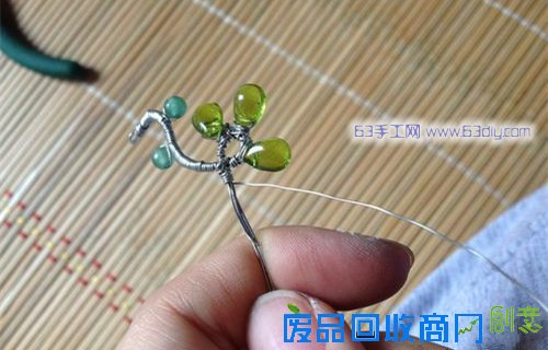 古风手镯金属丝绕线教程6