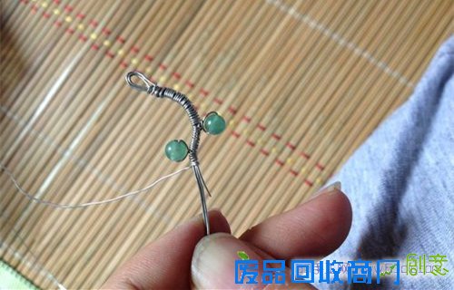 古风手镯金属丝绕线教程4