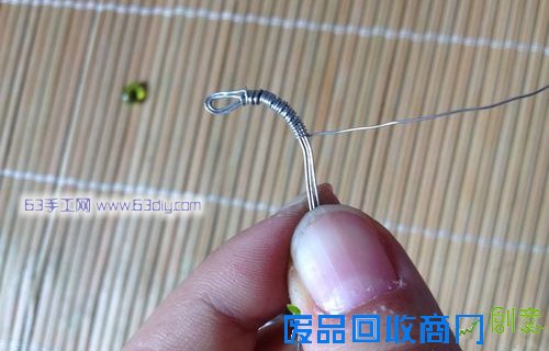 古风手镯金属丝绕线教程2