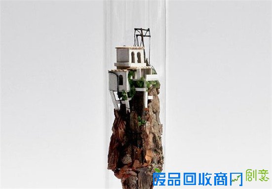 手工DIY:玻璃试管中的世界