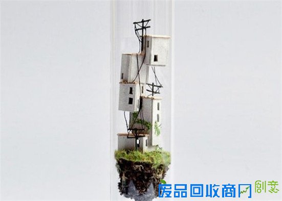 手工DIY:玻璃试管中的世界