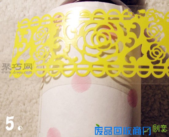 旧瓶子旧物利用 DIY手工制作玻璃花瓶