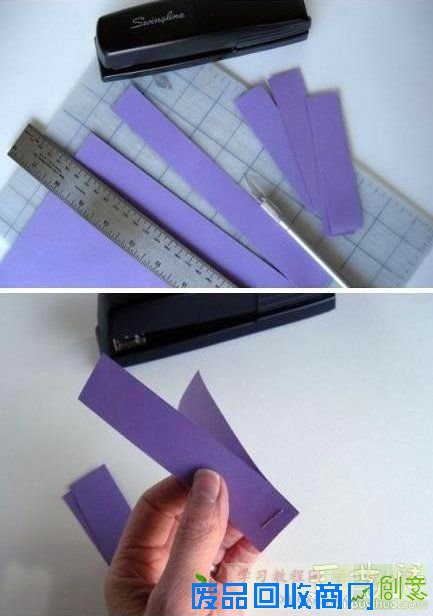 纸艺DIY心形挂饰的方法 -  