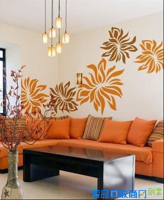 个性墙面随心涂鸦 9款手绘背景墙