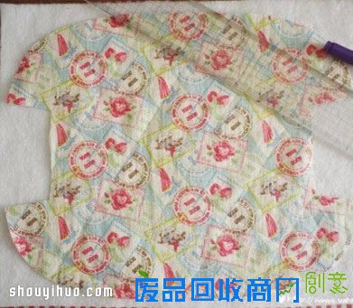 可爱韩国风布艺手拿包笔袋DIY手工制作图解 -  