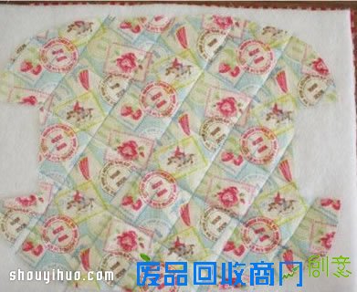 可爱韩国风布艺手拿包笔袋DIY手工制作图解 -  