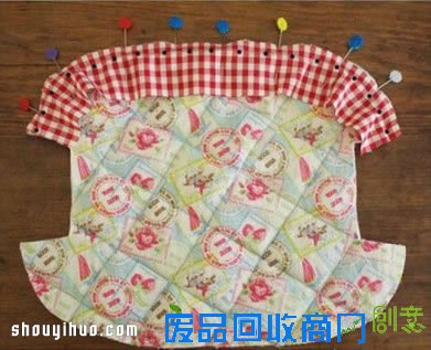 可爱韩国风布艺手拿包笔袋DIY手工制作图解 -  