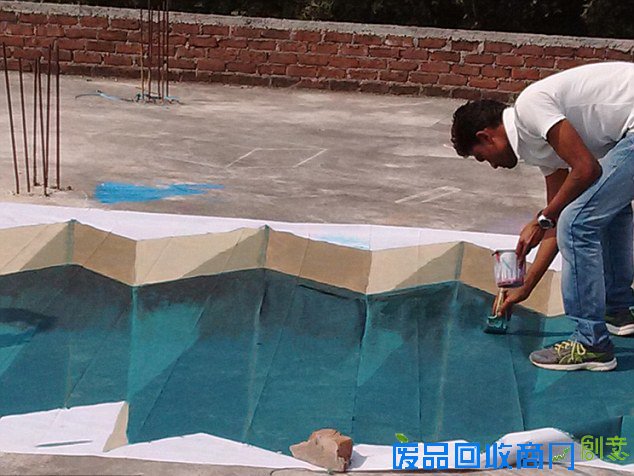 以假乱真：印度小哥创作3D错觉绘画（组图）