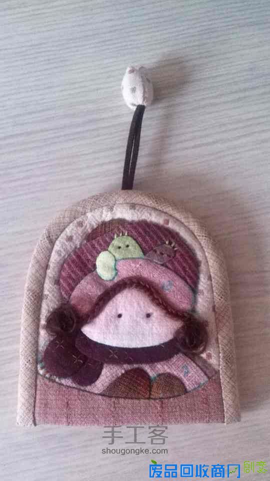 拼布风铃钥匙包 第22步