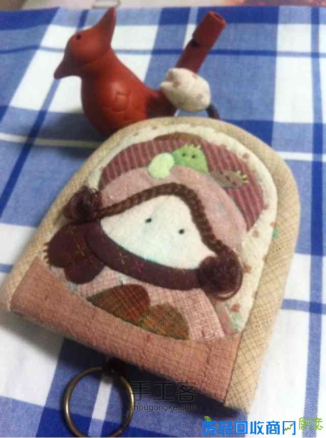 拼布风铃钥匙包 第25步