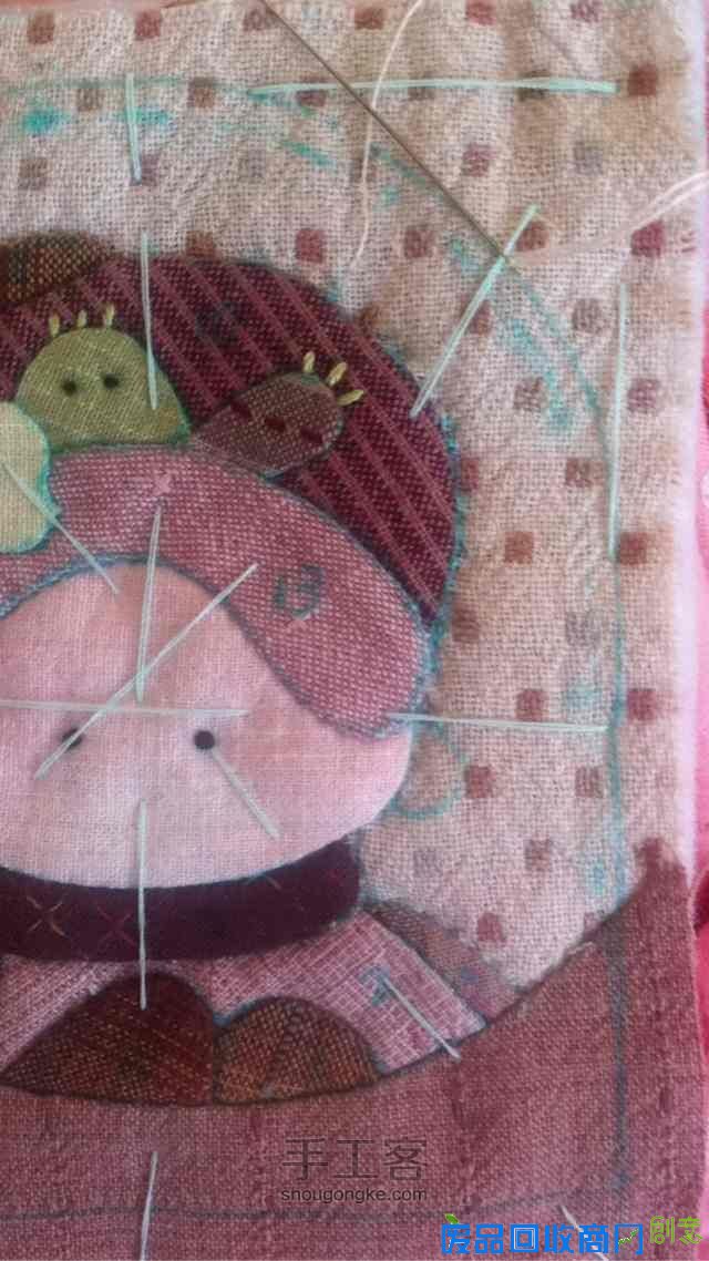 拼布风铃钥匙包 第12步