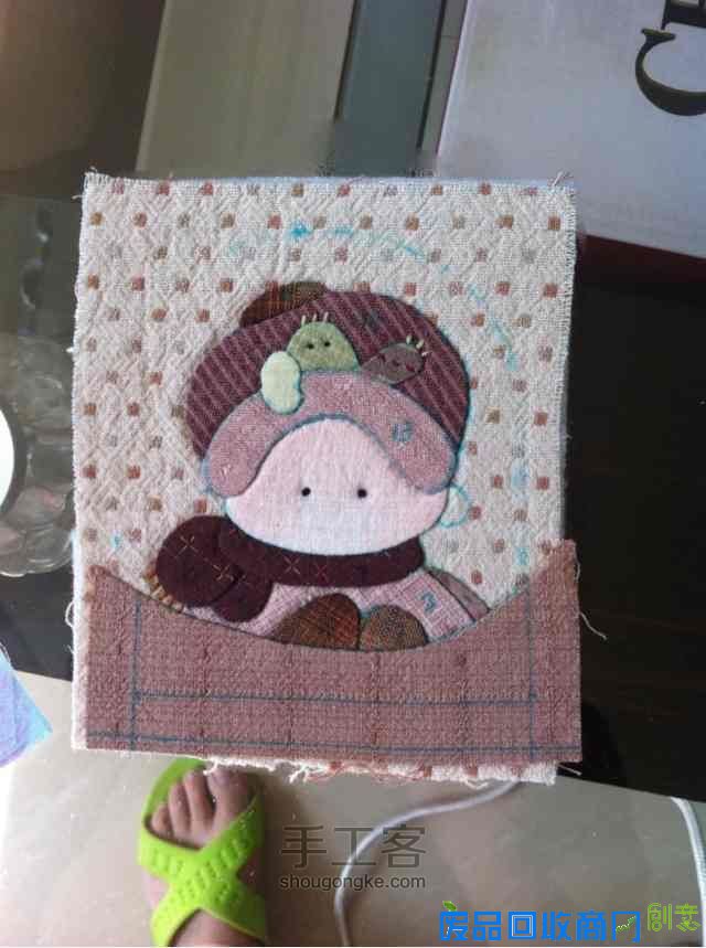 拼布风铃钥匙包 第10步