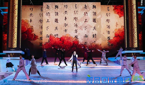 新玩法连连看 恩维传媒创新央视元旦晚会舞台视觉