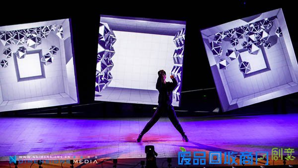 新玩法连连看 恩维传媒创新央视元旦晚会舞台视觉