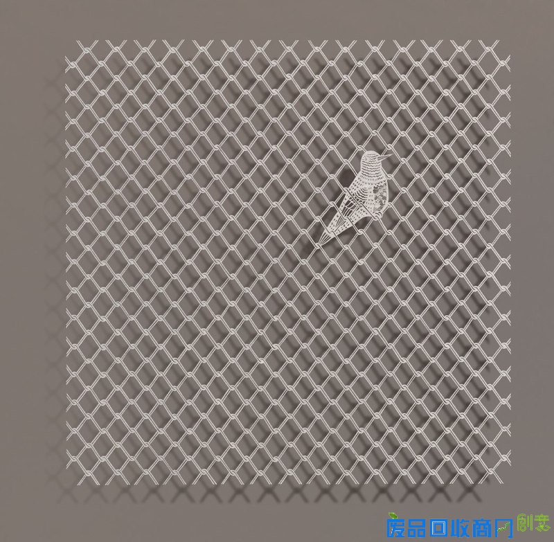 香港艺术家李宝怡的震撼剪纸作品